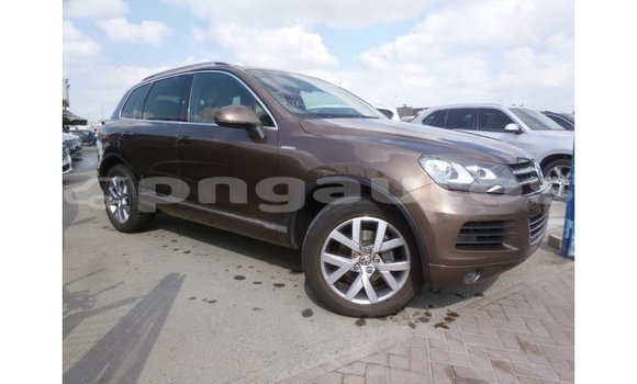 Buy Import Volkswagen Touareg Brown Car in Import - Dubai in Enga