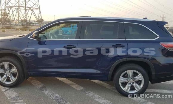 Buy Import Toyota Highlander Blue Car in Import - Dubai in Enga Buy Import Toyota Highlander Blue Car in Import - Dubai in Enga