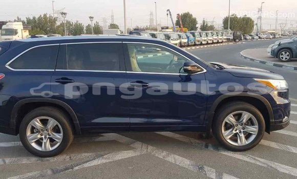 Buy Import Toyota Highlander Blue Car in Import - Dubai in Enga Buy Import Toyota Highlander Blue Car in Import - Dubai in Enga