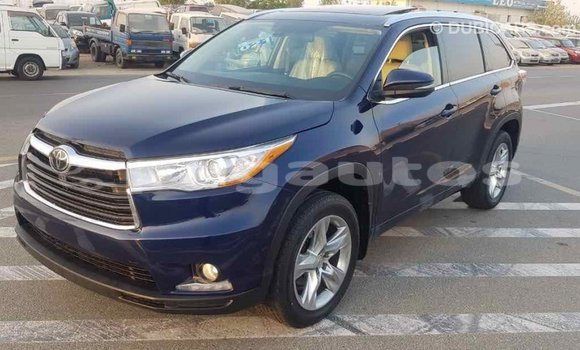 Buy Import Toyota Highlander Blue Car in Import - Dubai in Enga Buy Import Toyota Highlander Blue Car in Import - Dubai in Enga