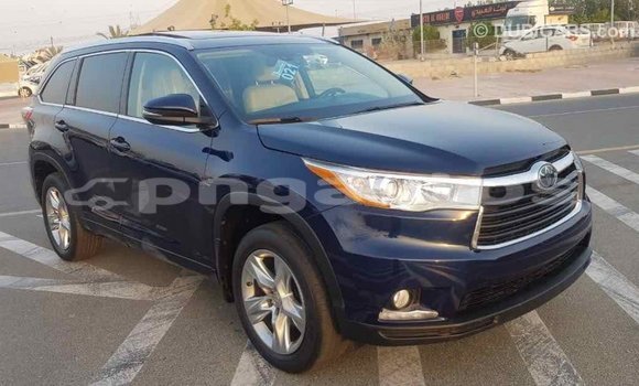 Buy Import Toyota Highlander Blue Car in Import - Dubai in Enga Buy Import Toyota Highlander Blue Car in Import - Dubai in Enga