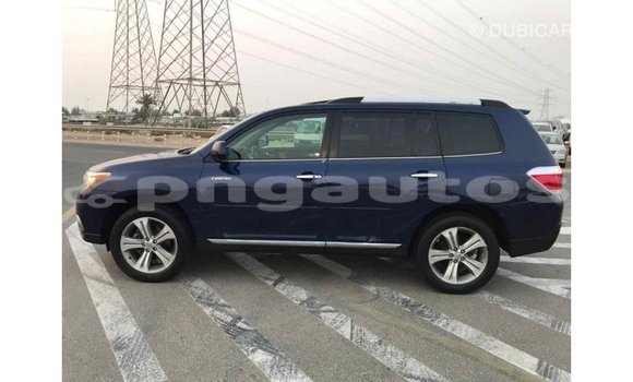 Buy Import Toyota Highlander Blue Car in Import - Dubai in Enga Buy Import Toyota Highlander Blue Car in Import - Dubai in Enga