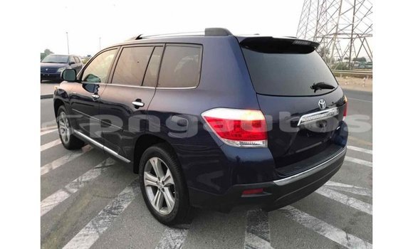 Buy Import Toyota Highlander Blue Car in Import - Dubai in Enga Buy Import Toyota Highlander Blue Car in Import - Dubai in Enga