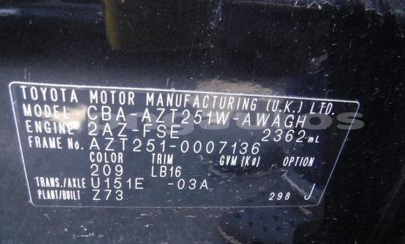 Buy Used Toyota Avensis Black Car in Port Moresby in National Capital District Buy Used Toyota Avensis Black Car in Port Moresby in National Capital District