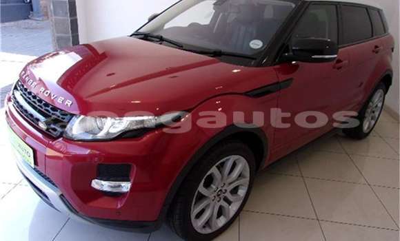 Buy Used Land Rover Range Rover Evoque Red Car in Alotau in Milne Bay