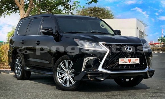 Buy Import Lexus LX Black Car in Import - Dubai in Enga