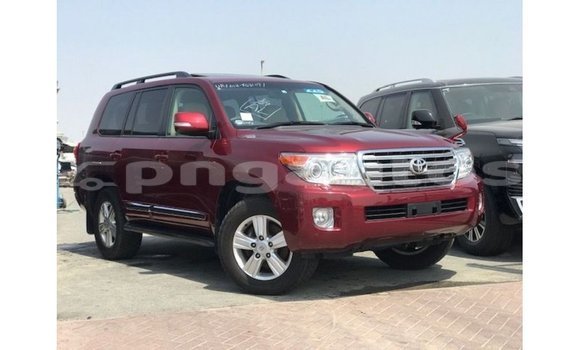 Buy Import Toyota Land Cruiser Red Car in Import - Dubai in Enga