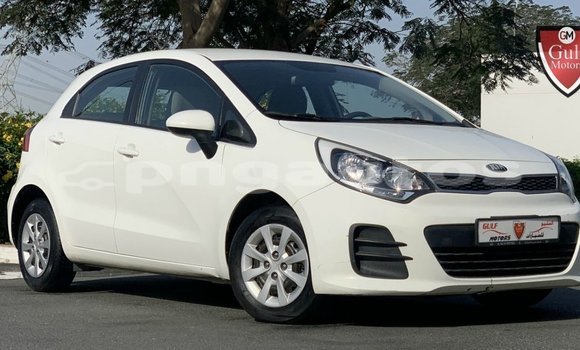 Buy Import Kia Rio White Car in Import - Dubai in Enga