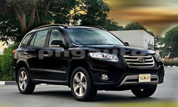 Buy Import Hyundai Santa Fe Black Car in Import - Dubai in Enga