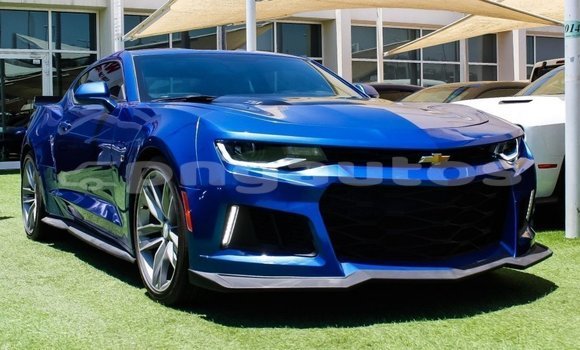Buy Import Chevrolet Camaro Blue Car in Import - Dubai in Enga
