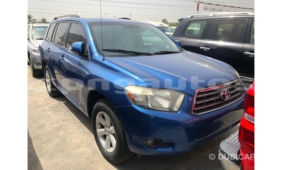 Buy Import Toyota Highlander Blue Car in Import - Dubai in Enga Buy Import Toyota Highlander Blue Car in Import - Dubai in Enga