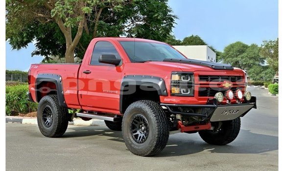 Buy Import Chevrolet Silverado Red Car in Import - Dubai in Enga