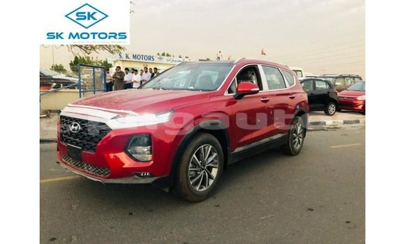 Buy Import Hyundai Santa Fe Red Car in Import - Dubai in Enga