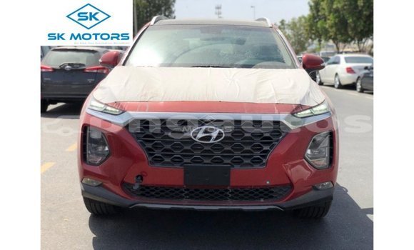 Buy Import Hyundai Santa Fe Red Car in Import - Dubai in Enga