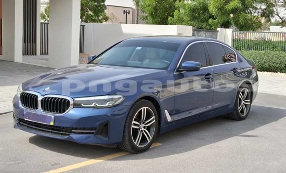Buy Used BMW 5–Series Blue Car in Port Moresby in National Capital District