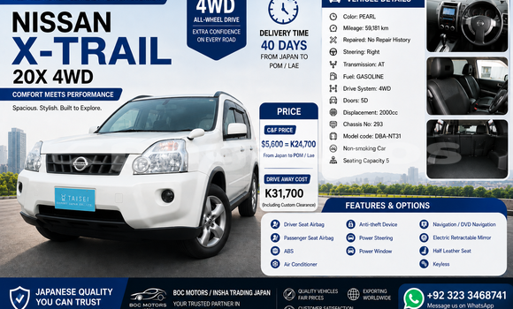 Acheter Neuf Voiture Nissan X–Trail Autre à Port Moresby, National Capital District Acheter Neuf Voiture Nissan X–Trail Autre à Port Moresby, National Capital District
